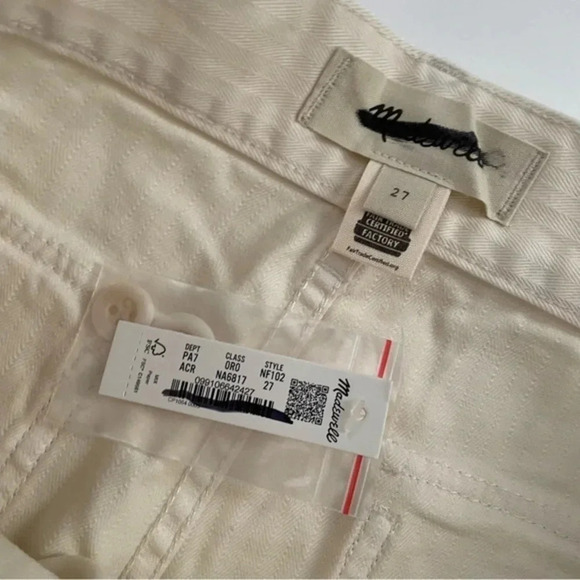 New Madewell Damaged Perfect Vintage Wide Leg Cargo Pant Utility - Picture 7 of 13